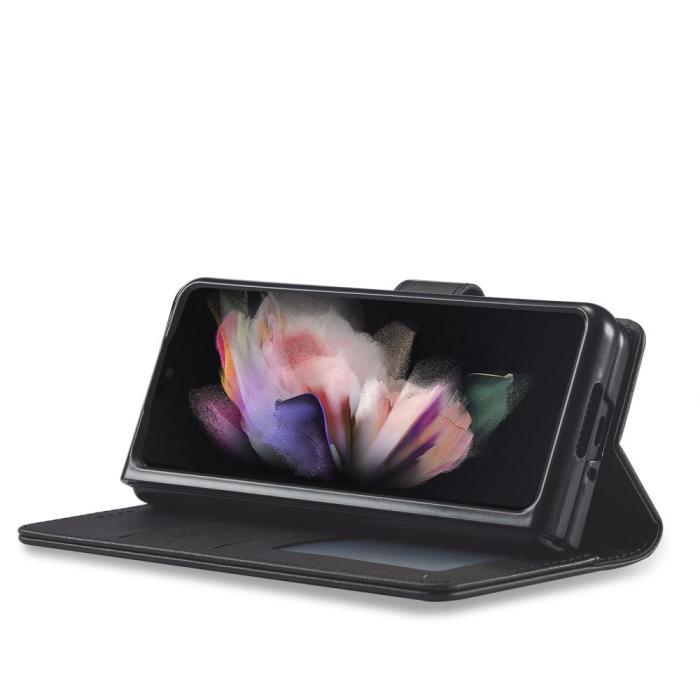 Bild 3, Tech-Protect Galaxy Z Fold 7 Fodral Läder Svart