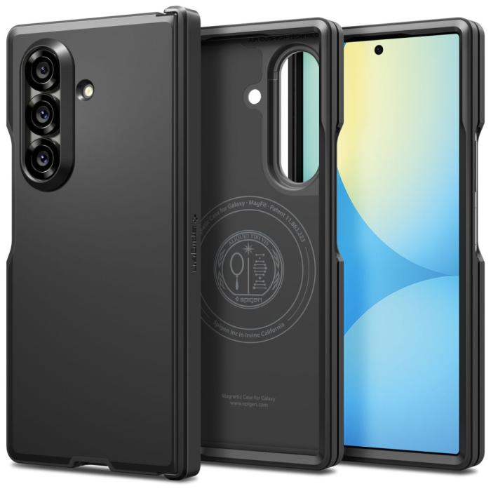 Bild 1, Spigen Galaxy Z Fold 7 Skal MagSafe Tough Armor Pro Svart