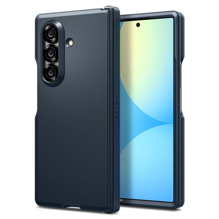 Bild 2, Spigen Galaxy Z Fold 7 Skal MagSafe Tough Armor Pro Metal Slate