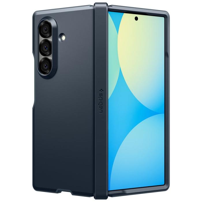 Bild 6, Spigen Galaxy Z Fold 7 Skal MagSafe Tough Armor Pro Metal Slate