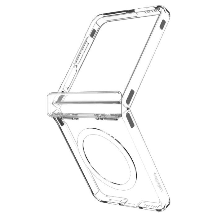 Bild 2, Spigen Galaxy Z Flip 7 Skal MagSafe Ultra Hybrid Pro Clear/White