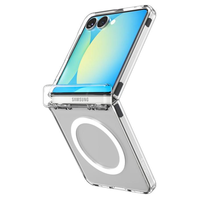 Bild 3, Spigen Galaxy Z Flip 7 Skal MagSafe Ultra Hybrid Pro Clear/White