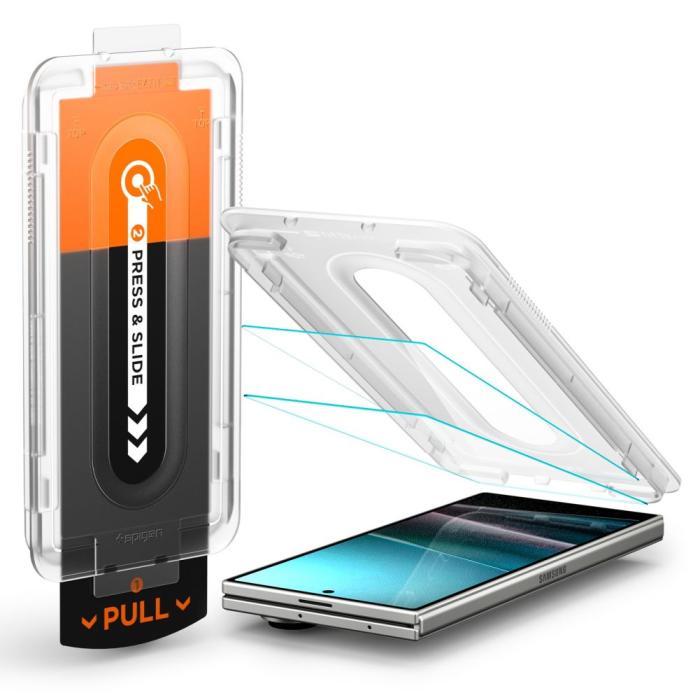 Bild 2, Spigen Galaxy Z Fold 7 GLAS.tR Fit Pro 