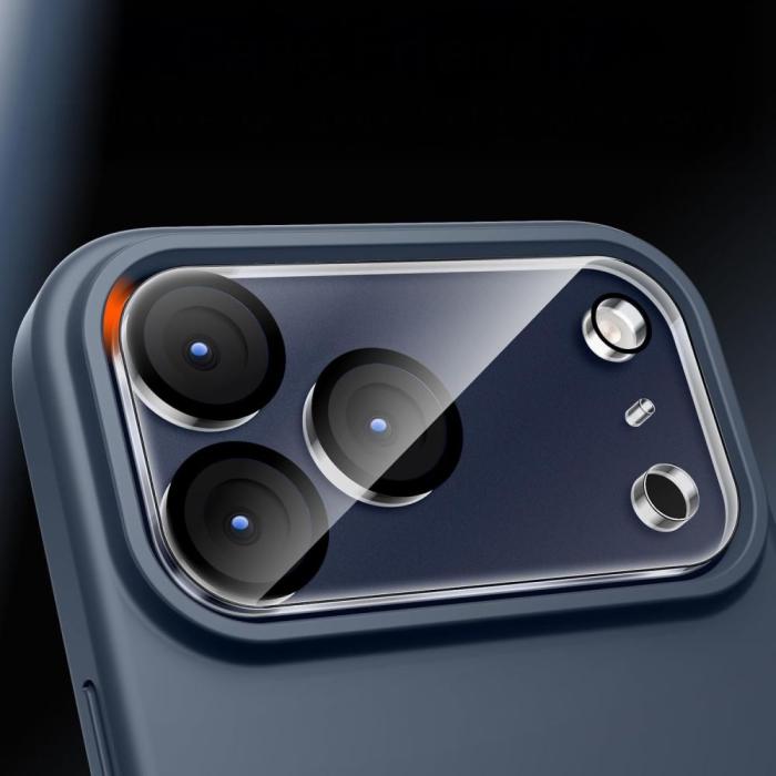 Bild 5, Tech-Protect iPhone 17 Pro Max Linsskydd CamFit+ Transparent