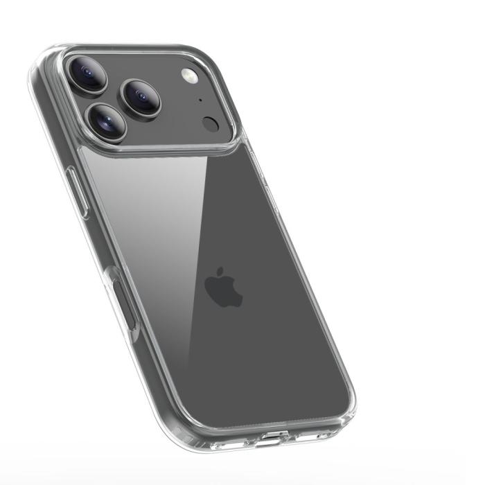 Bild 4, Tech-Protect iPhone 17 Pro Skal FlexAir Hybrid Transparent