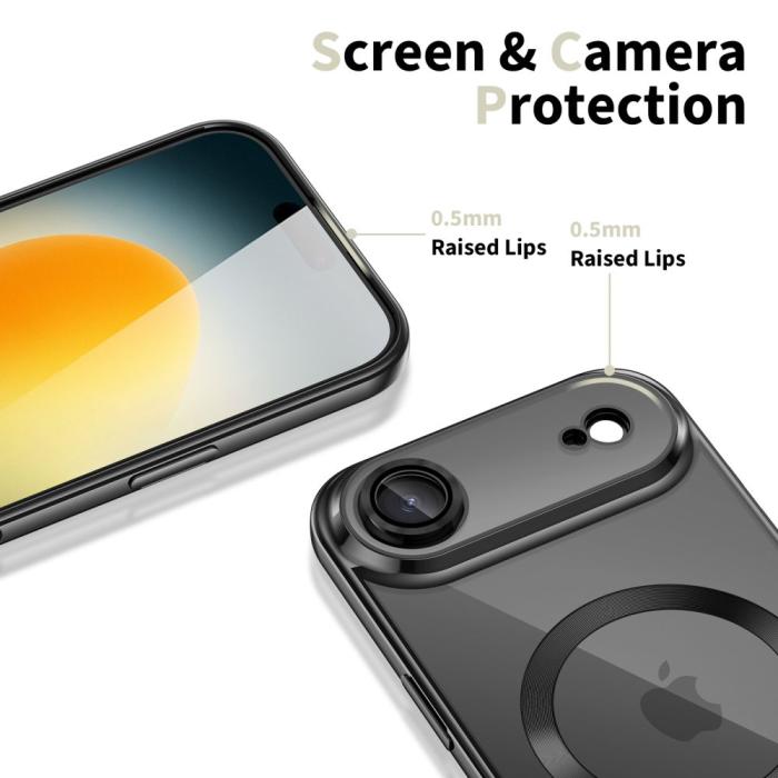 Bild 3, Tech-Protect iPhone Air Skal MagSafe MagFlex Shiny Black
