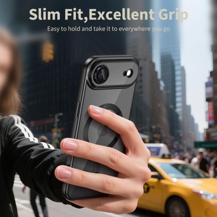 Bild 5, Tech-Protect iPhone Air Skal MagSafe MagFlex Shiny Black