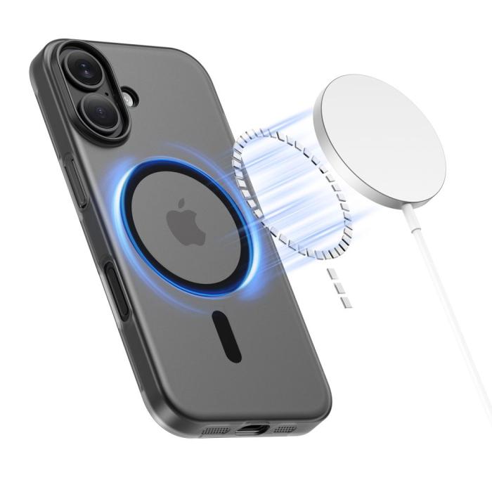 Bild 3, Tech-Protect iPhone 17 Skal MagSafe MagSlim Matt Svart