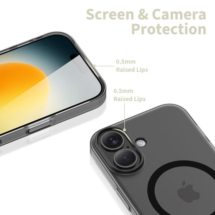 Bild 4, Tech-Protect iPhone 17 Skal MagSafe MagSlim Matt Svart