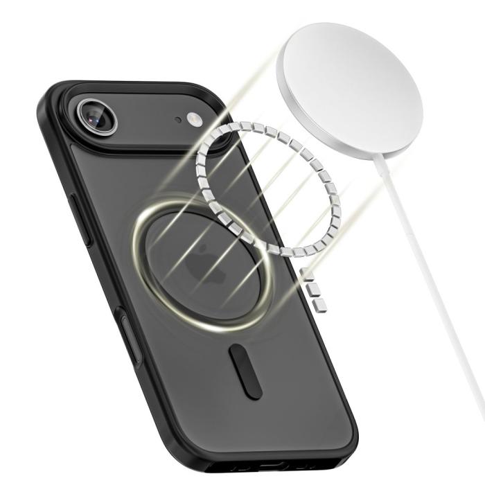 Bild 2, Tech-Protect iPhone Air Skal MagSafe MagMat Matt Svart