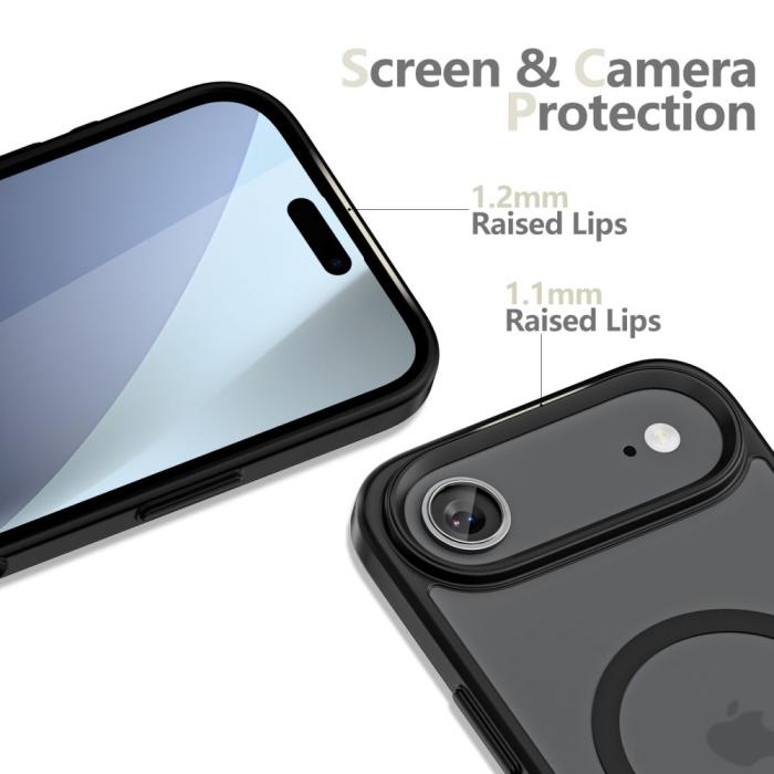Bild 3, Tech-Protect iPhone Air Skal MagSafe MagMat Matt Svart