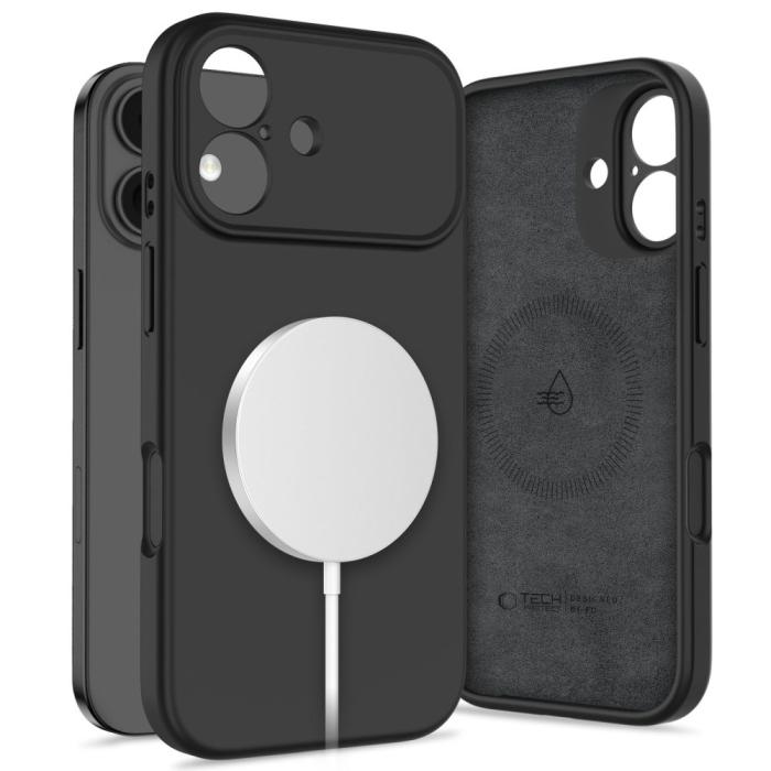 Bild 1, Tech-Protect iPhone 17 Skal MagSafe Silicone Svart