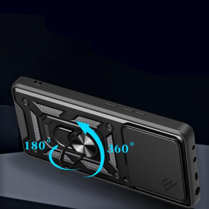 Bild 6, Tech-Protect Motorola Edge 60/60 Fusion Skal CamShield Pro Svart