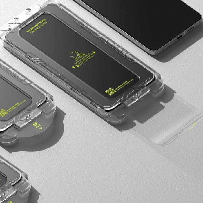 Bild 6, Ringke Galaxy S25 Edge 2-PACK Easy Slide Skärmskydd Härdat Glas