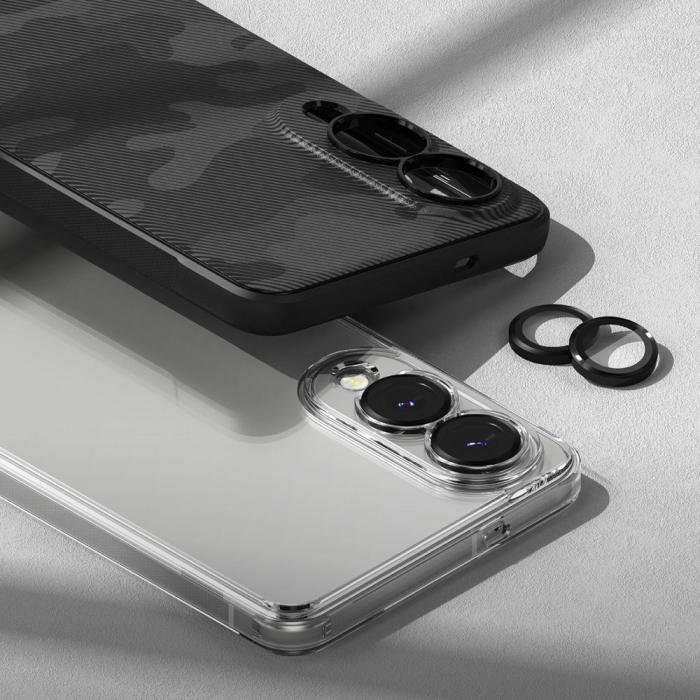 Bild 6, Ringke Samsung Galaxy S25 Edge Linsskydd Härdat Glas Svart