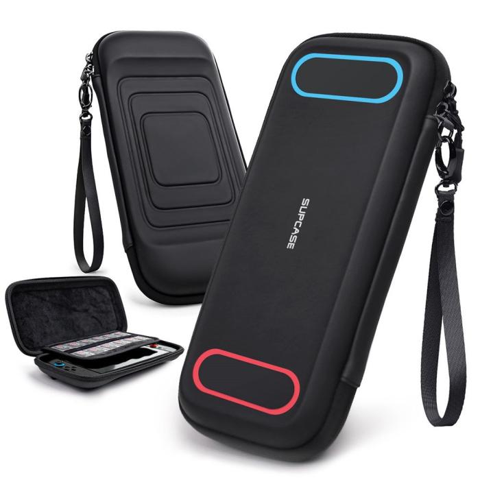 Bild 1, Supcase Nintendo Switch 2 Fodral Carrying Mini Svart