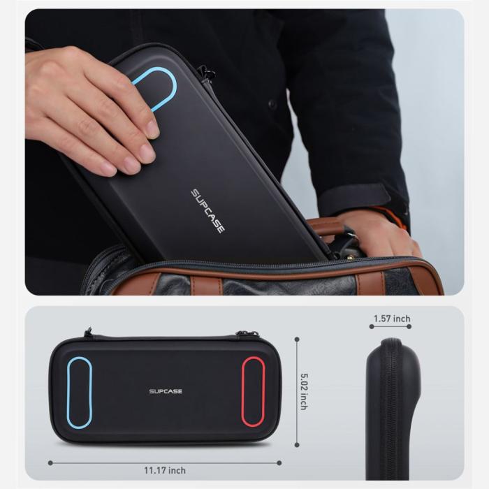 Bild 5, Supcase Nintendo Switch 2 Fodral Carrying Mini Svart