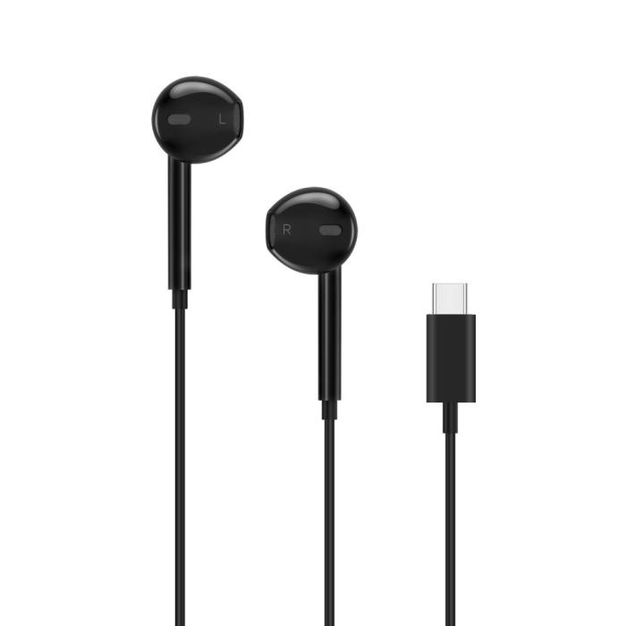 Bild 2, Tech-Protect In-Ear Hörlurar USB-C UltraBoost Svart