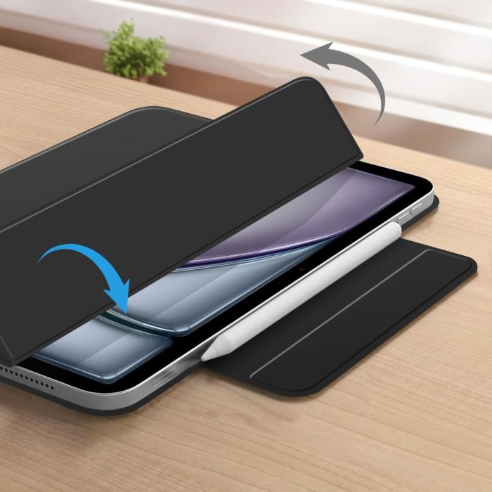 Bild 5, Tech-Protect iPad Air 13 2025 / 2024 Fodral SC Magnetic Svart