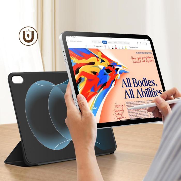 Bild 6, Tech-Protect iPad 11 2025 / 10.9 2022 Fodral SC Magnetic Svart
