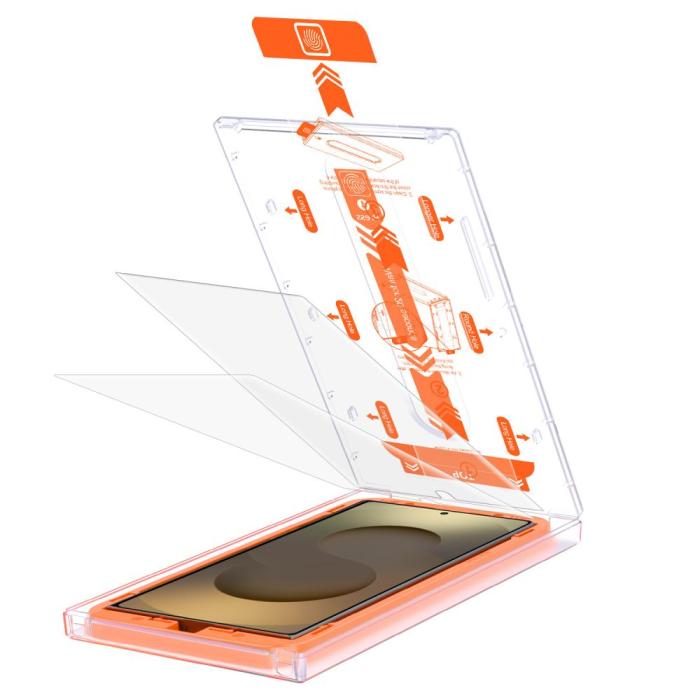 Bild 2, Tech-Protect Galaxy S25 Ultra 2-PACK Skärmskydd QuickSet+ Härdat Glas