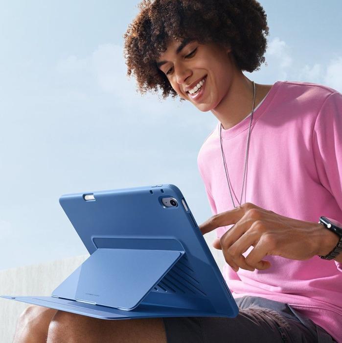 Bild 4, ESR iPad 11 2025 / 10.9 2022 Fodral Flip Hybrid Navy Blue