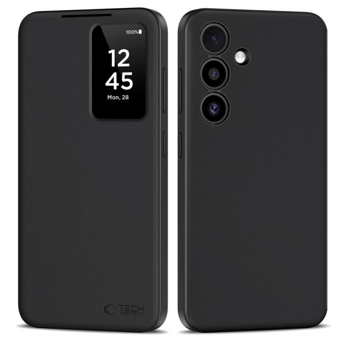 Bild 1, Tech-Protect Galaxy S25 Plus Fodral Smart Wallet Svart