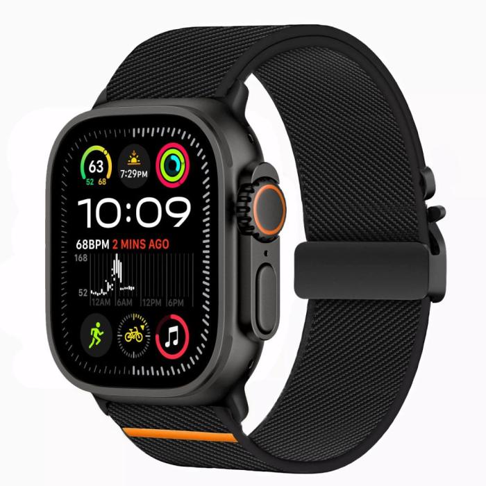 Bild 2, Tech-Protect Apple Watch 42/44/45/46/49 mm Armband NylonClasp