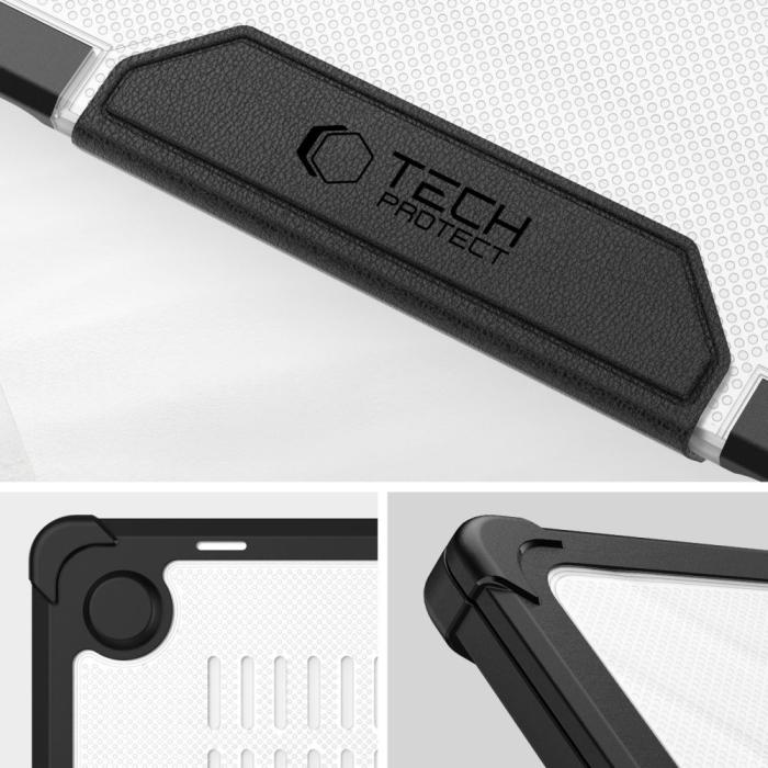 Bild 6, Tech-Protect MacBook Air 13 2025-2023 Skal SmartShell Black/Clear