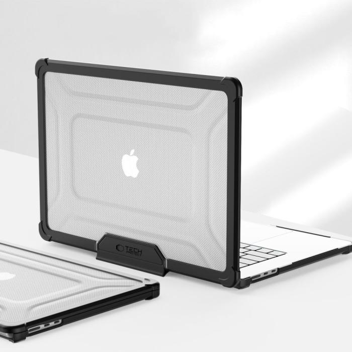 Bild 5, Tech-Protect MacBook Air 15 2025-2023 Skal SmartShell Black/Clear