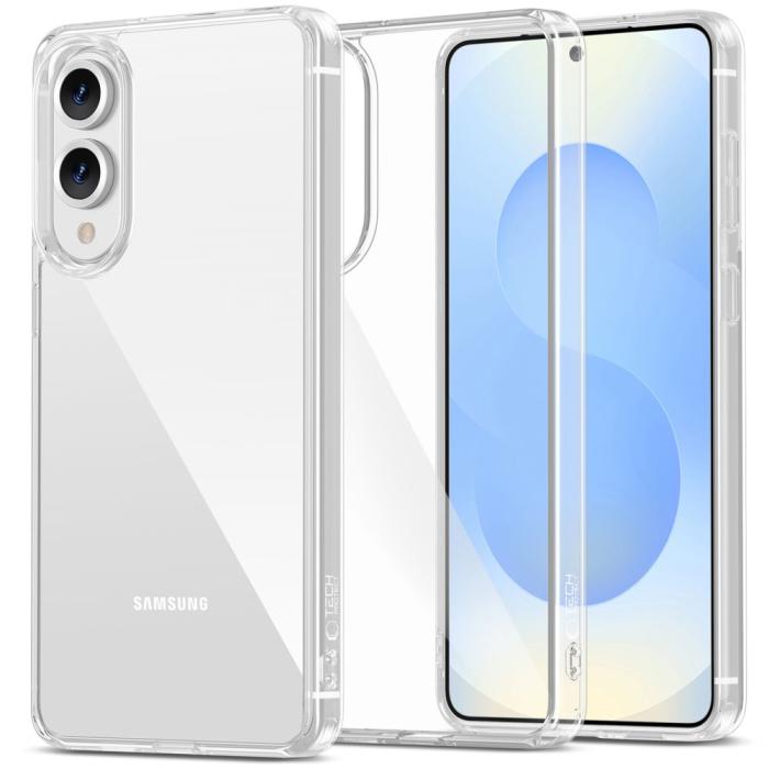 Bild 1, Tech-Protect Galaxy S25 Edge Skal FlexAir Hybrid Transparent