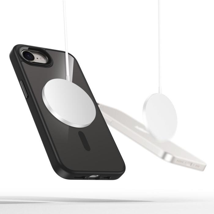 Bild 2, Tech-Protect Nothing Phone 3a Skal MagSafe MagMat Svart/Transparent