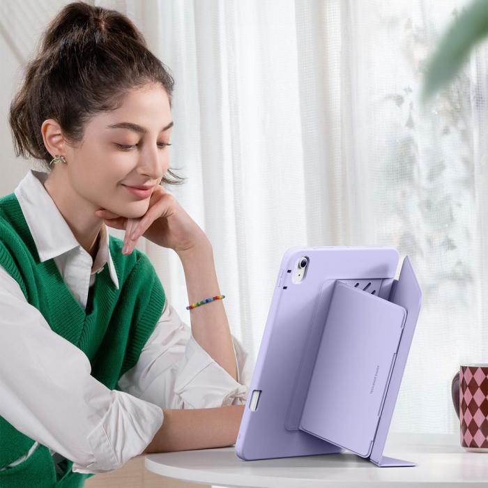 Bild 5, ESR iPad Air 10.9 2022-2020/11 2025-2020 Fodral Flip Hybrid Lila