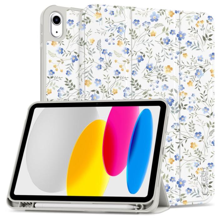 Bild 1, Tech-Protect iPad 11 2025 / 10.9 2022 Fodral SC Pennhållare