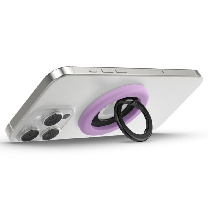 Bild 5, Spigen Magnetisk MagSafe Ringhållare Nano Pop Grape Purple
