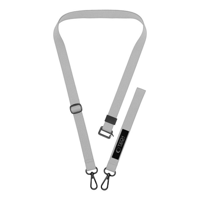 Bild 3, Tech-Protect Mobilhållare Cross Body Crayon Grey
