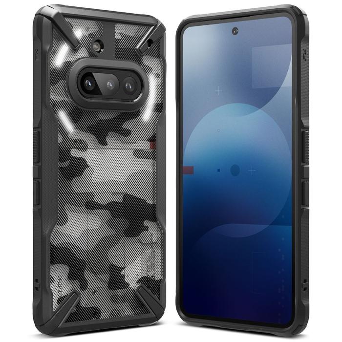 Bild 2, Ringke Nothing Phone 3a Skal Fusion X Camo Svart