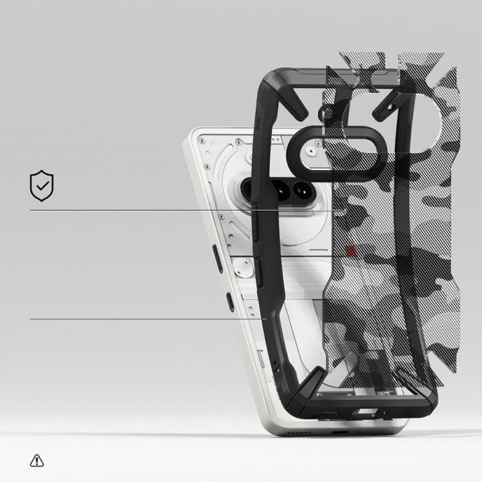 Bild 4, Ringke Nothing Phone 3a Skal Fusion X Camo Svart