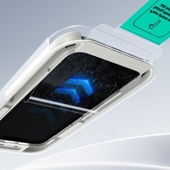 Bild 5, ESR iPhone 16e/14/13/13 Pro 2-PACK Skärmskydd UltraFit Härdat Glas