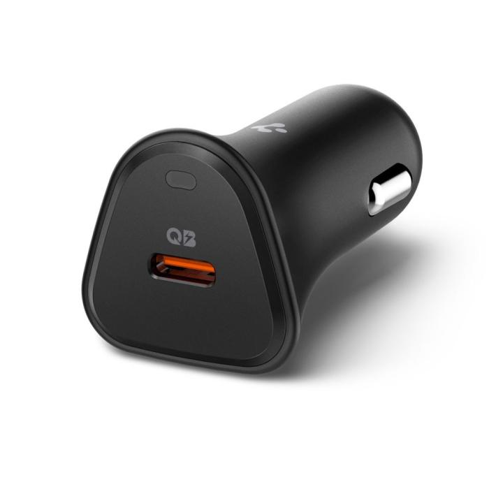 Bild 2, Spigen 30W Billaddare USB-C Svart