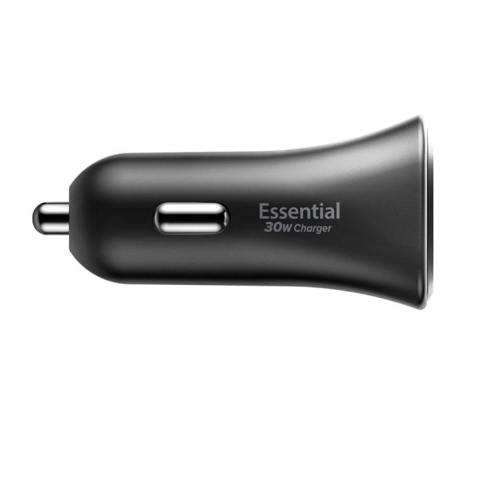 Bild 3, Spigen 30W Billaddare USB-C Svart