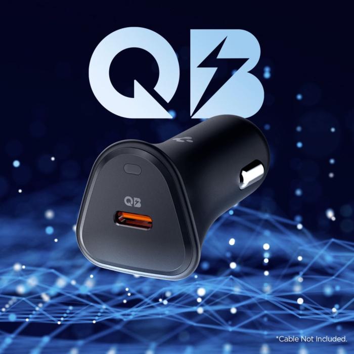 Bild 6, Spigen 30W Billaddare USB-C Svart