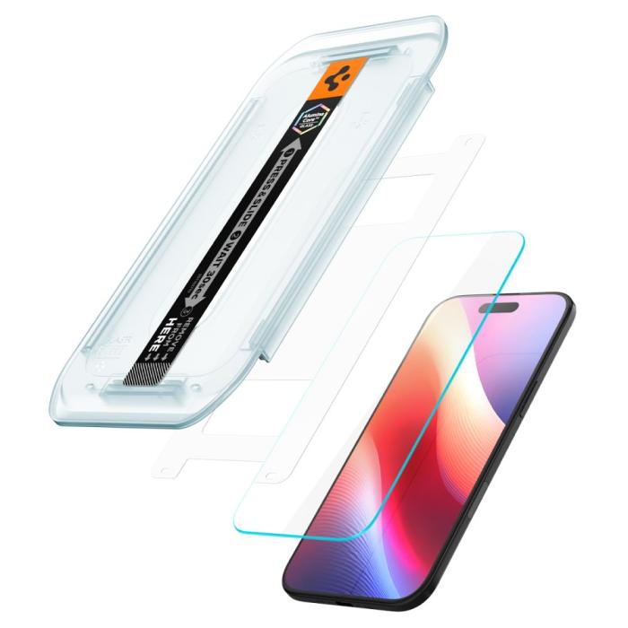 Bild 3, Spigen iPhone Air 2-PACK GLAS.tR 