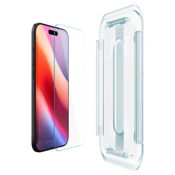 Bild 4, Spigen iPhone Air 2-PACK GLAS.tR 