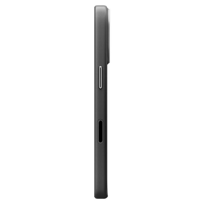 Bild 5, Spigen iPhone 17 Skal MagSafe Enzo Aramid 'T' Svart/Silver