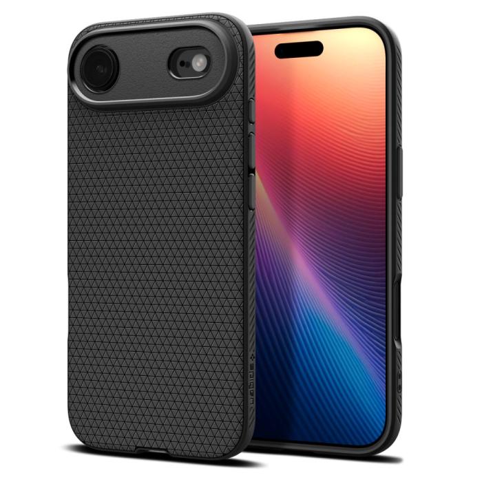 Bild 1, Spigen iPhone Air Skal Liquid Air Matt Svart