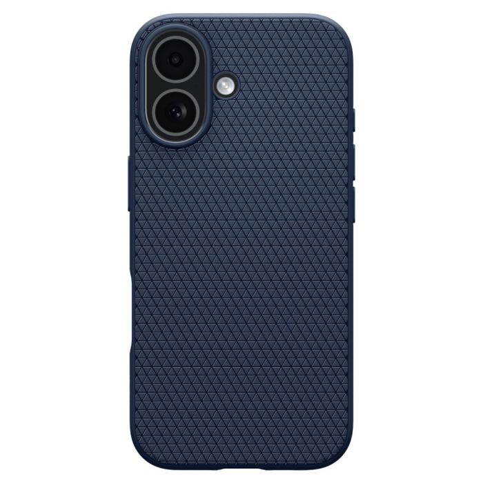 Bild 2, Spigen iPhone 17 Skal Liquid Air Navy Blue