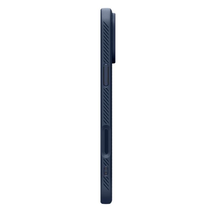Bild 5, Spigen iPhone 17 Pro Max Skal Liquid Air Navy Blue