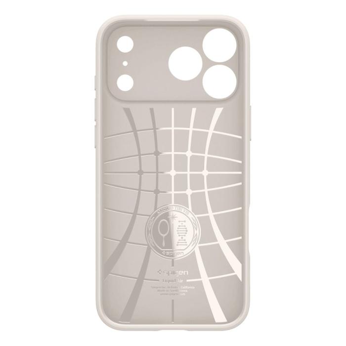 Bild 3, Spigen iPhone 17 Pro Skal Liquid Air Natural Titanium
