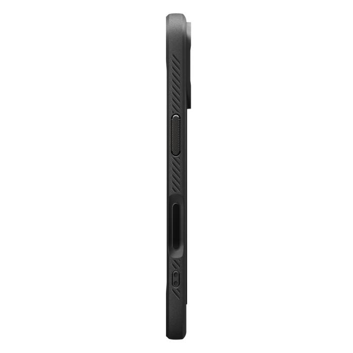 Bild 5, Spigen iPhone 17 Skal MagSafe Rugged Armor Matt Svart
